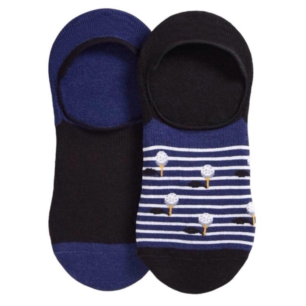 Jockey Generation 2pk. No Show Liner Socks (Golf Tees) (NWT)